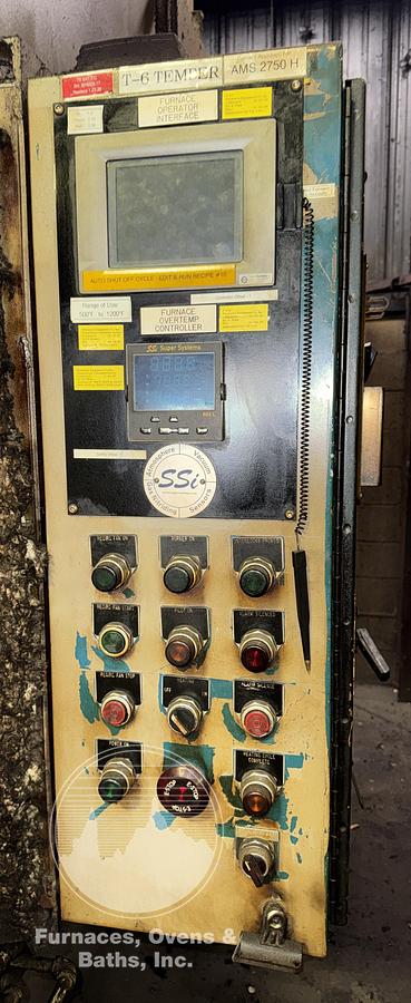 Used 36"W x 36"H x 48"L, J.L. Becker, 1400°F, Gas Fired, Fiber Lined, AMS 2750H