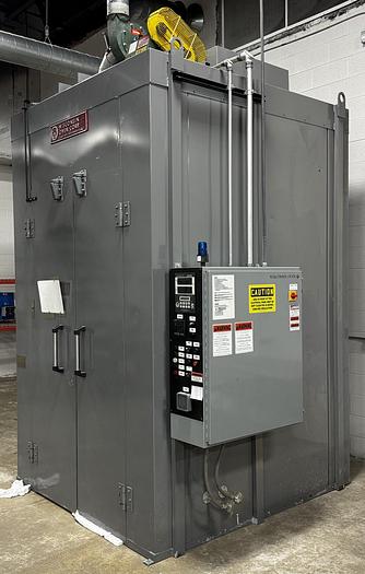 Used 48"W x 84"H x 72"L, Wisconsin Oven, Electric Walk-In Oven, Solvent Rated, 500°F
