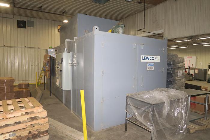 Used 84"W x 84"H x 264"L (22'L), Lewco, Electric Walk-In Oven, 500°F, Double Ended