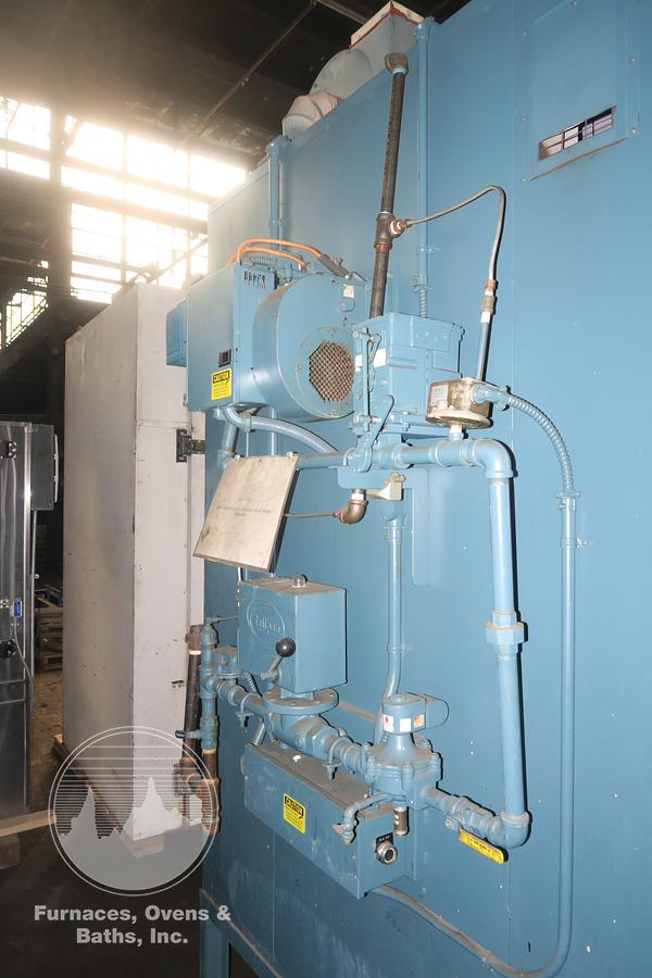 Used 66"W x 42"H x 53"L, Grieve HC-500 Cabinet Oven, Gas Fired, Double Doors, Double Ended