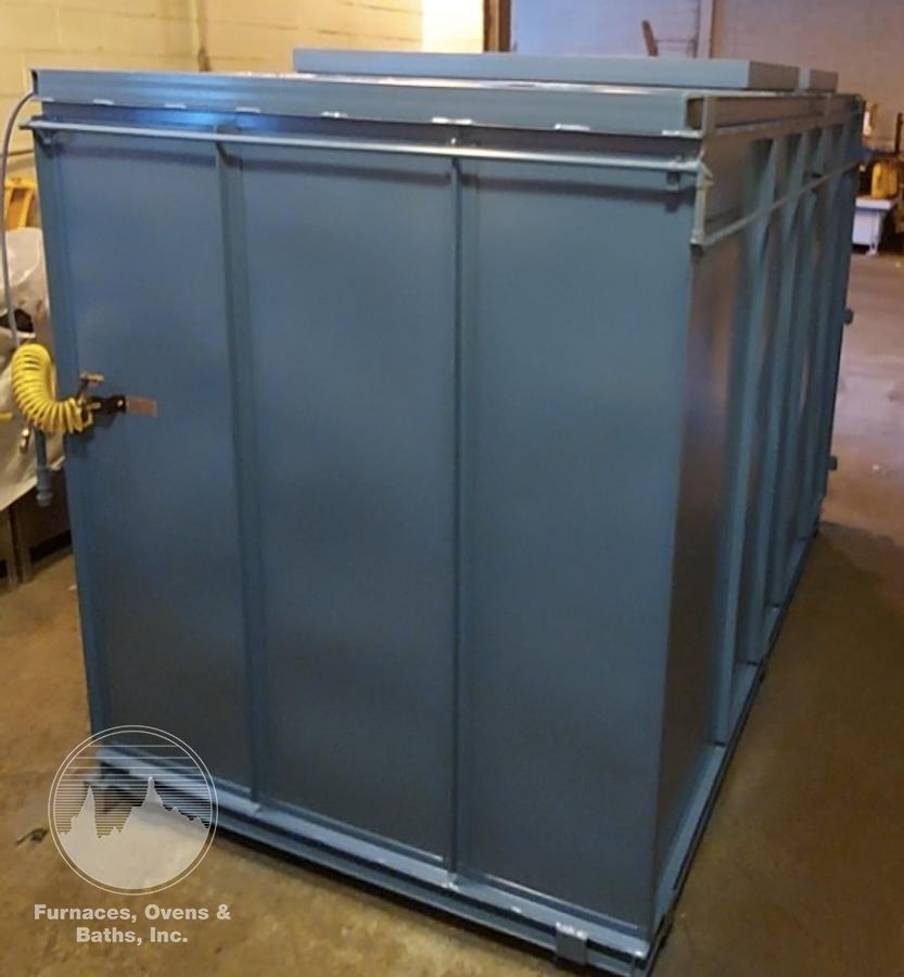 Used 60"W x 72"H x 88"L, Pollution Control Products PTR 222 5024 Burn-Off Oven, Natural Gas Fired