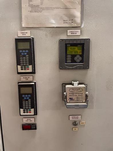 Used Continental 40"W Stainless Steel Belt Washer