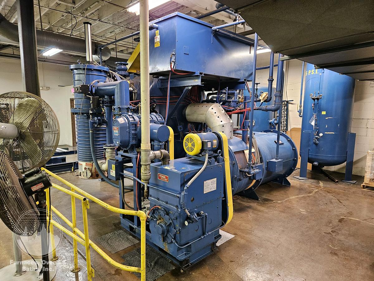 Used Abar Ipsen HR50x48-2 Vacuum Furnace, 2400-F, 2 Bar, Diffusion Pump