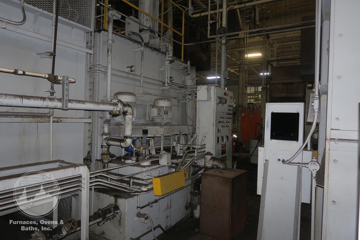Used Surface Combustion Super Allcase Integral Quench Furnace, 36"W x 36"H x 72"L, Pro Electric, 1750°F