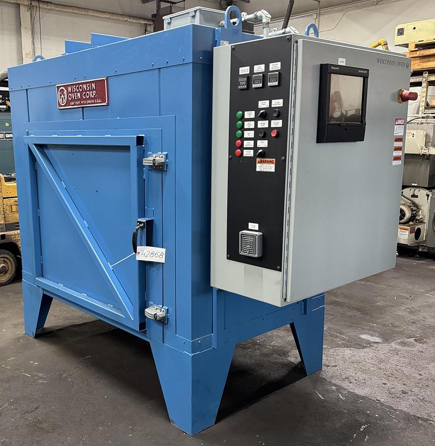 Used 48"W x 36"H x 36"L Wisconsin Cabinet Oven, 650°F, Electric, Vacuum Composite Cure