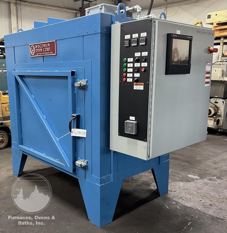 Used 48"W x 36"H x 36"L Wisconsin Cabinet Oven, 650°F, Electric, Vacuum Composite Cure