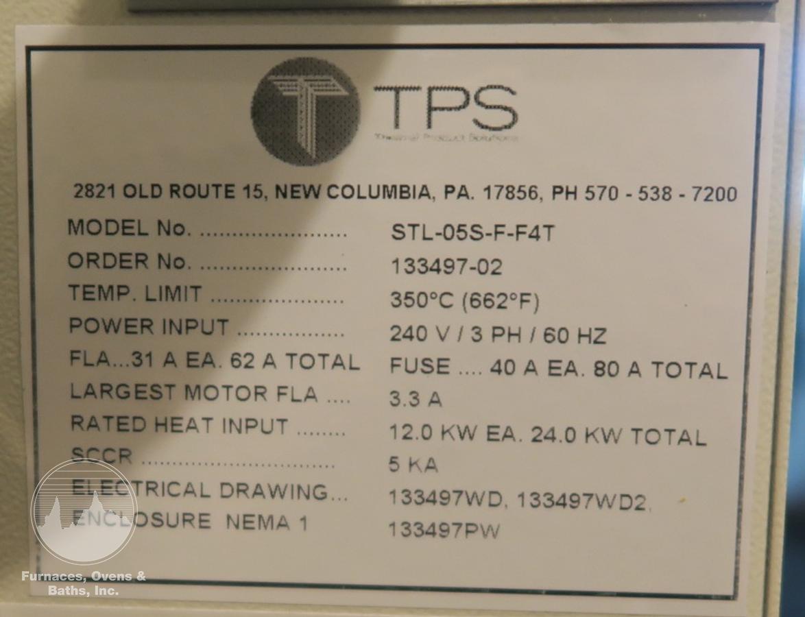 Used 25"W x 20"H x 20"L Blue M Dual Chamber, 662°F, Electric