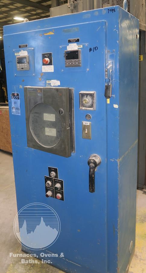 Used 38" Diameter x 48" Deep Lindberg 12-EC-3848-12 Pit Cyclone Pit Furnace, 1250°F, Electric