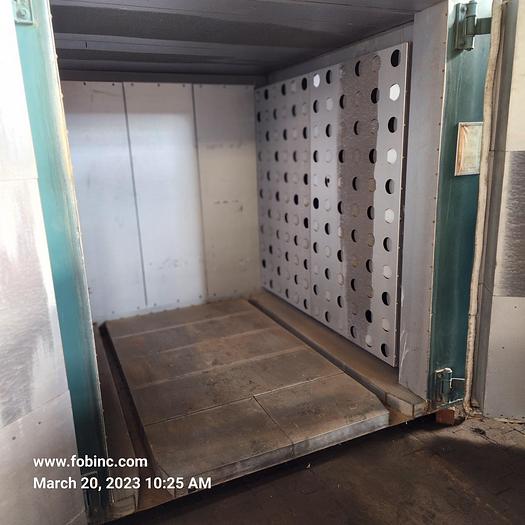 Used 60"W x 72"H x 72"L Grieve WRH 566-800 Gas Fired Walk-In Oven, 800°F