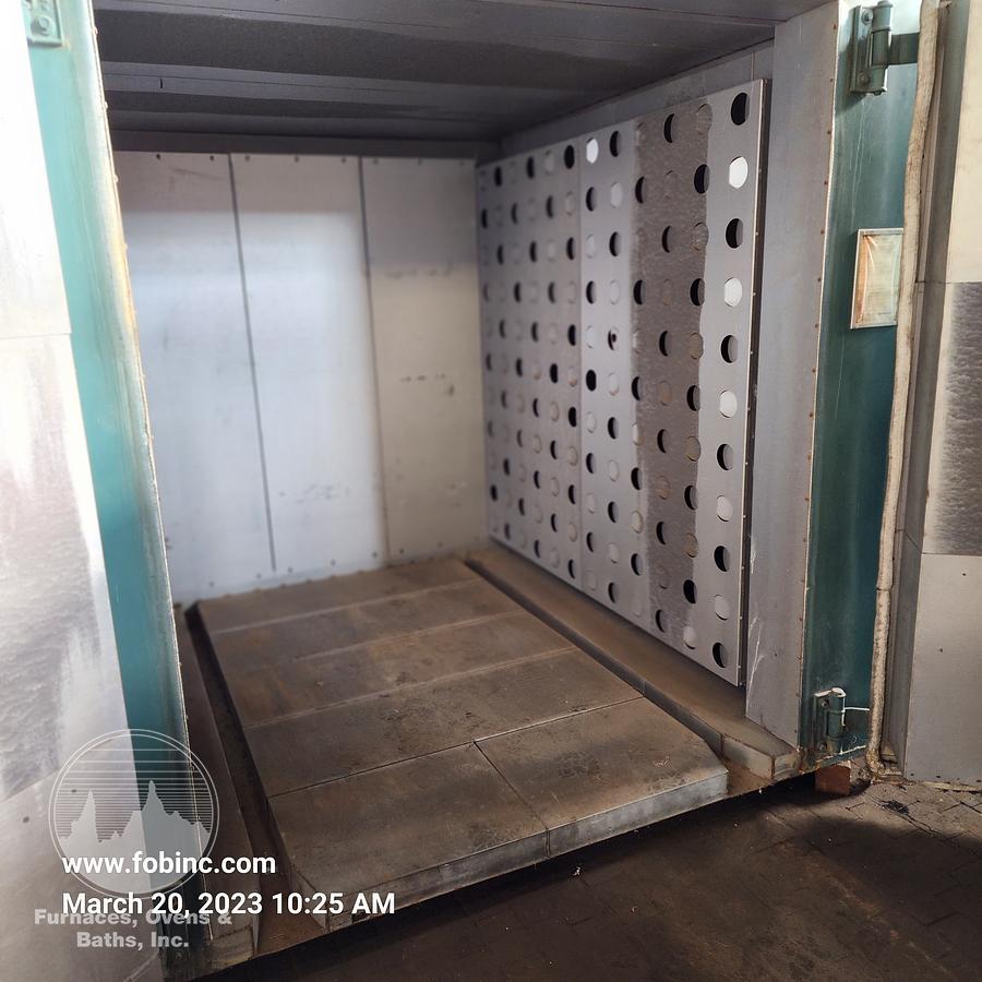 Used 60"W x 72"H x 72"L Grieve WRH 566-800 Gas Fired Walk-In Oven, 800°F