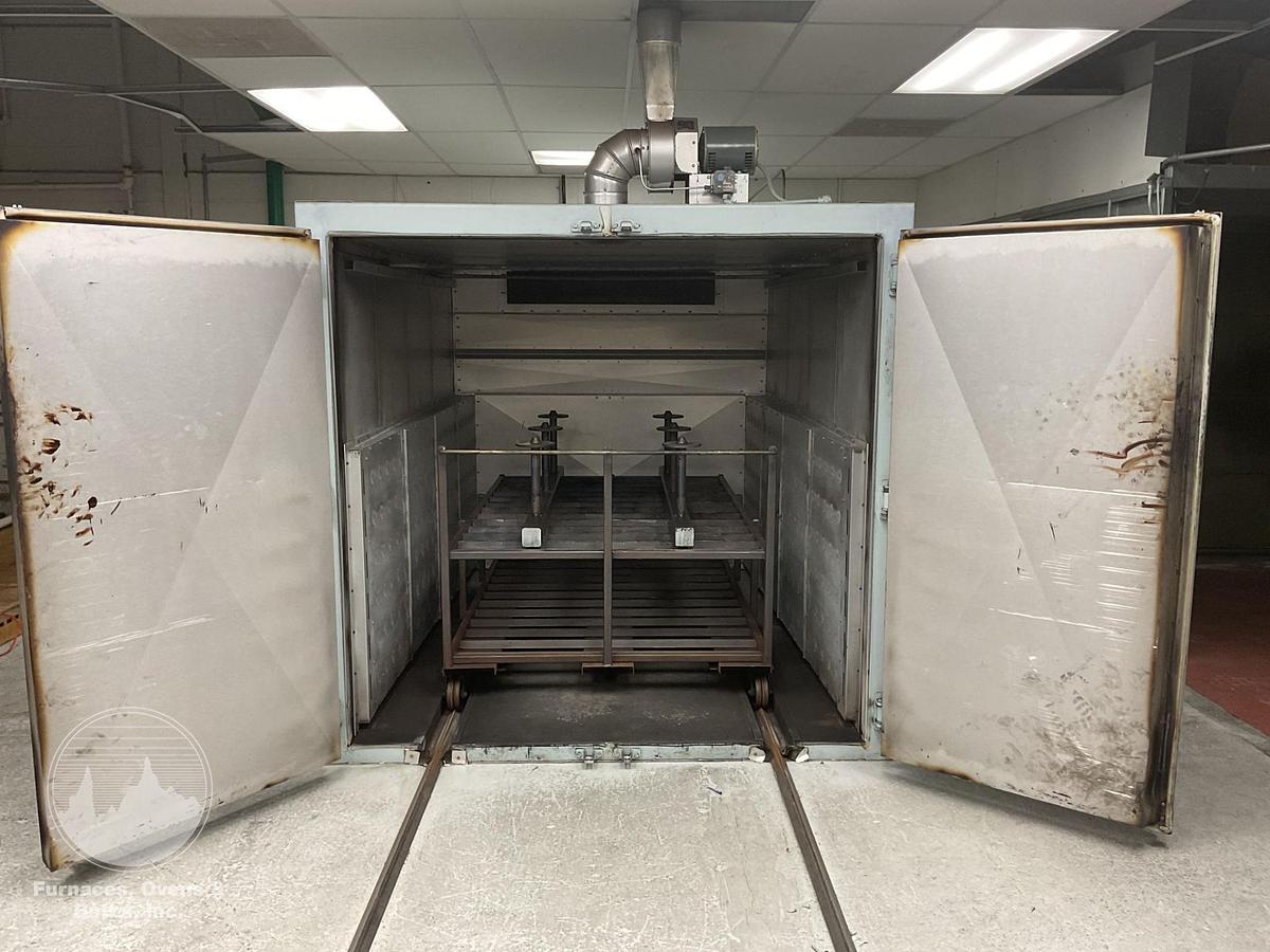 Used 60"W x 72"H x 96"L, Precision Quincy, Gas Fired Walk-In Oven, 500°F, Solvent Rated , Class A