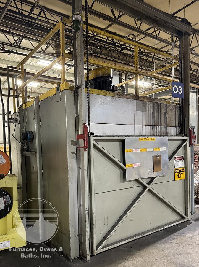 Used 96"W x 60"H x 96"L, Wisconsin Oven Corp Walk-In Oven, Electric, 1050°F