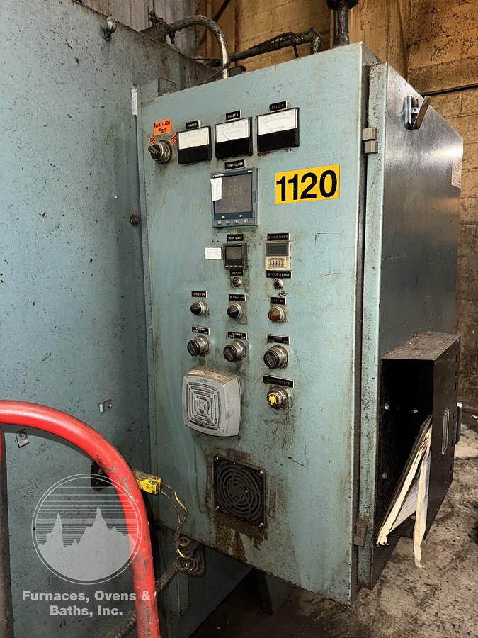 Used 48"W x 48"H x 96"L, Trent Box Temper Furnace, Electric, 1400°F