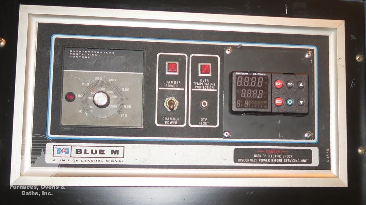 Used 48"W x 36"H x 24"L Blue M CW-9980G Cabinet Oven, 1300°F, Electric