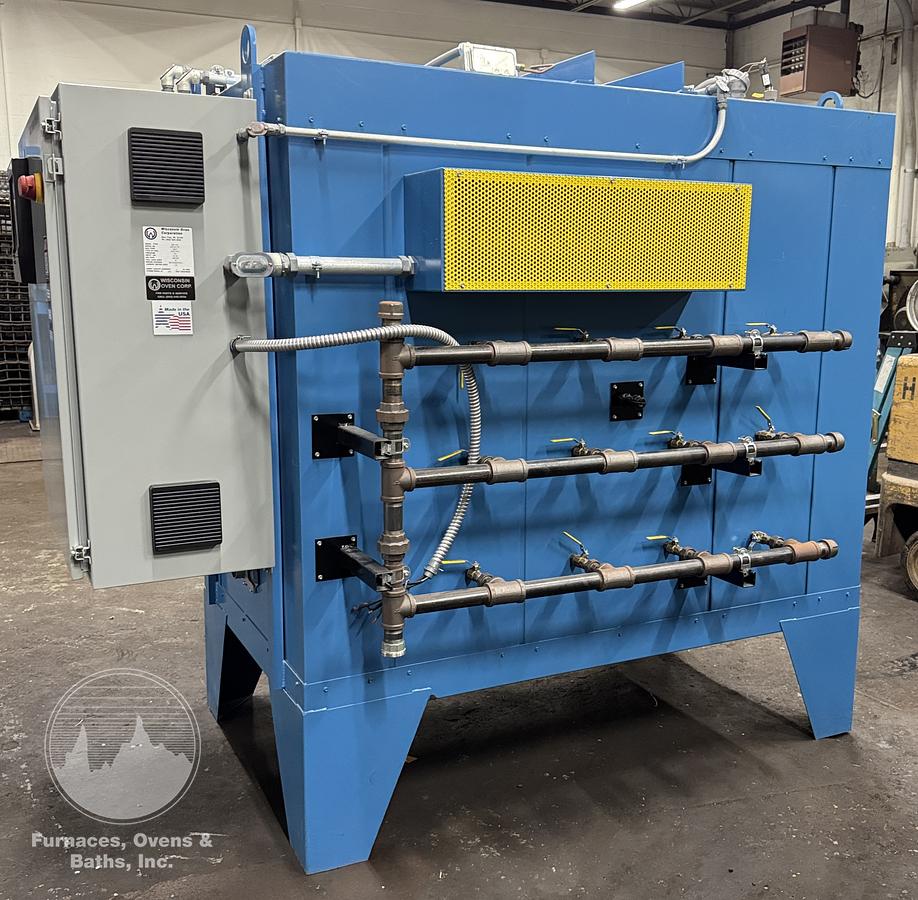 Used 48"W x 36"H x 36"L Wisconsin Cabinet Oven, 650°F, Electric, Vacuum Composite Cure