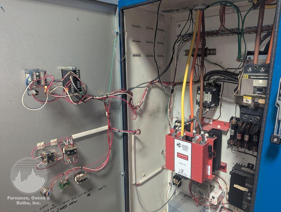 Used 30"W x 12"H x 14'L Thermcraft High Temperature Belt Conveyor Oven, Electric, 1000°F