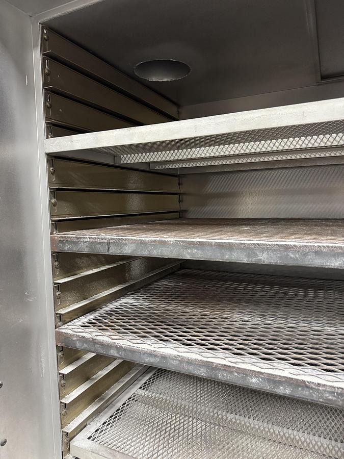 Used 48"W x 42"H x 30”L, Despatch Industries VRE2-35-1G Cabinet Oven, 850-F, Gas Fired, Class A