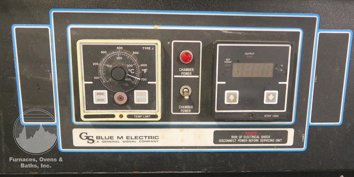 Used 48"W x 36"H x 24"L Blue M DC-1406F Cabinet Oven, 662°F, Electric