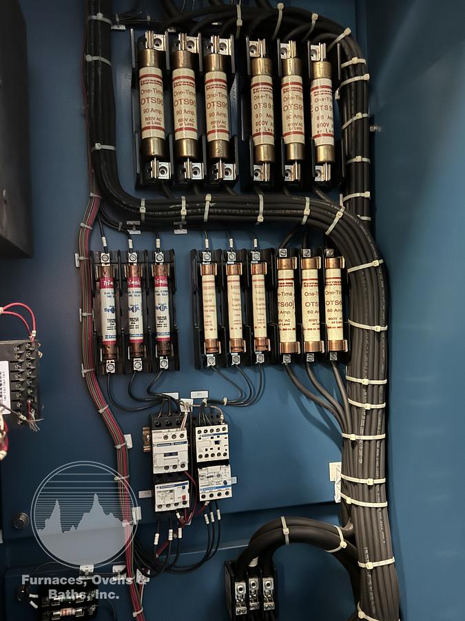 Used 48"W x 72"H x 48"L, Gruenberg, Electric Walk-In Oven, Solvent Rated, 450°C/842°F