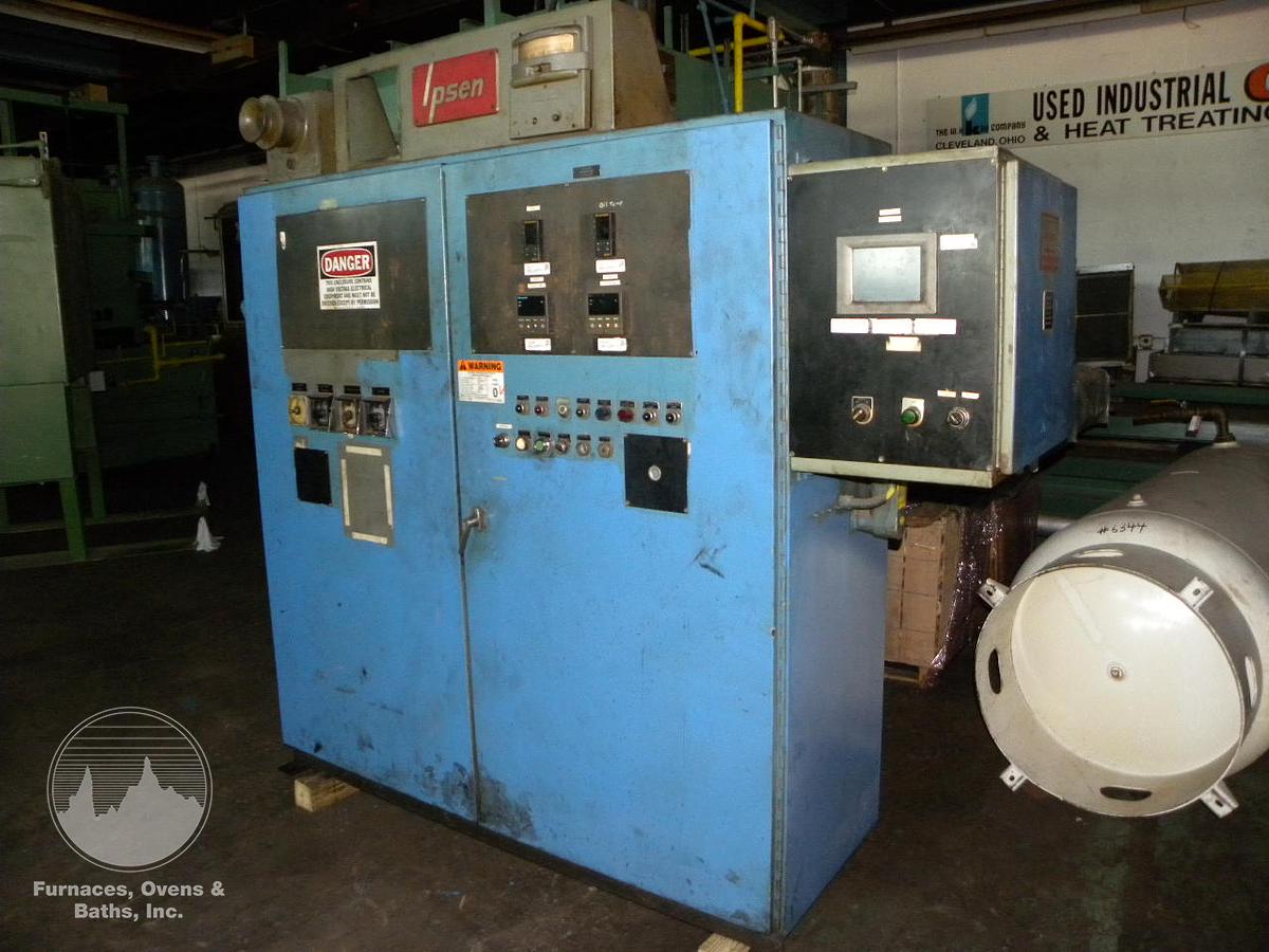 Used Ipsen T8 Integral Quench Furnace, Gas Fired, 1850°F