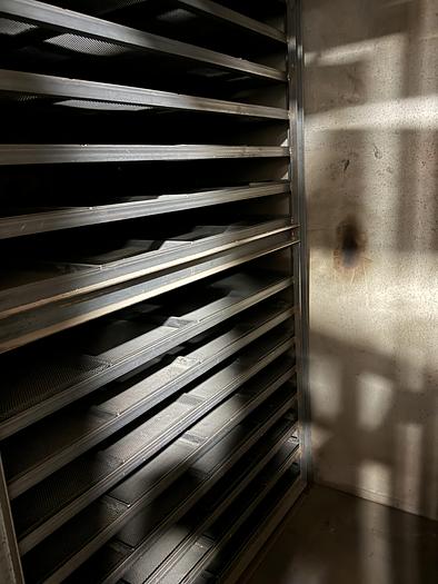 Used 48"W x 72"H x 48"L, Gruenberg, Electric Walk-In Oven, Stainless Steel Interior, Solvent Rated, 450°F