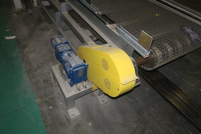 Used Lanly Conveyor Oven 44" Wide Belt, Gas Fired, 400°F, LIKE NEW