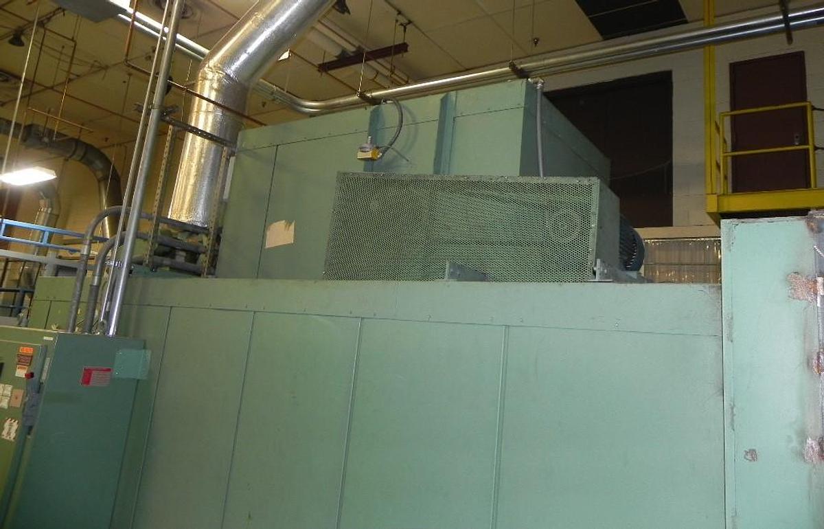 Used 72"W x 72"H x 168"L (14'), Wisconsin Walk-In Oven SWT-6146-E, 600°F, Electric, Powered Exhaust