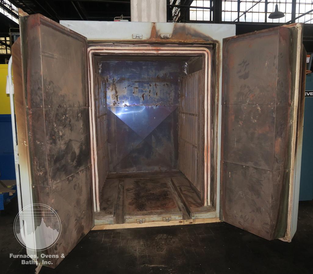 Used 52"W x 75"H x 60"L, Precision Quincy, Electric Walk-In Oven, 1000°F, Solvent Rated Stainless Steel Interior, Class A