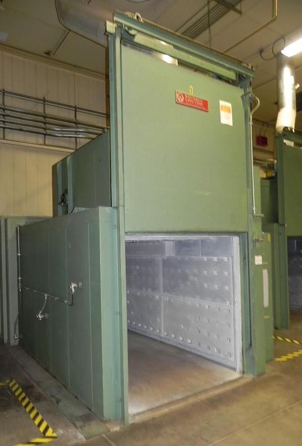 Used 72"W x 72"H x 132"L (11'), Wisconsin Walk-In Oven SWT-6116-E, 600°F, Electric, Powered Exhaust