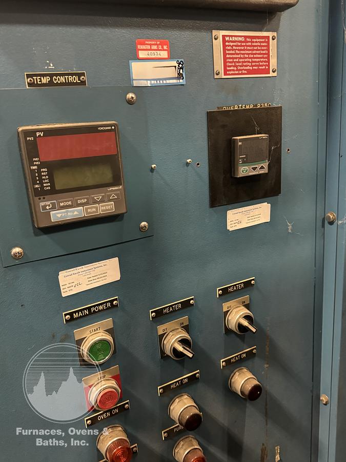 Used 48"W x 72"H x 48"L, Gruenberg, Electric Walk-In Oven, Stainless Steel Interior, Solvent Rated, 450°F