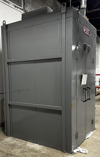 Used 48"W x 84"H x 72"L, Wisconsin Oven, Electric Walk-In Oven, Solvent Rated, 500°F