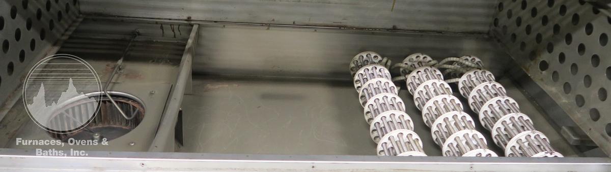 Used 48"W x 36"H x 24"L Blue M DC-1406F Cabinet Oven, 662°F, Electric