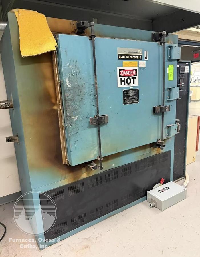 Used 48"W x 36"H x 24"L Blue M CW-9980G Cabinet Oven, 1300°F, Electric