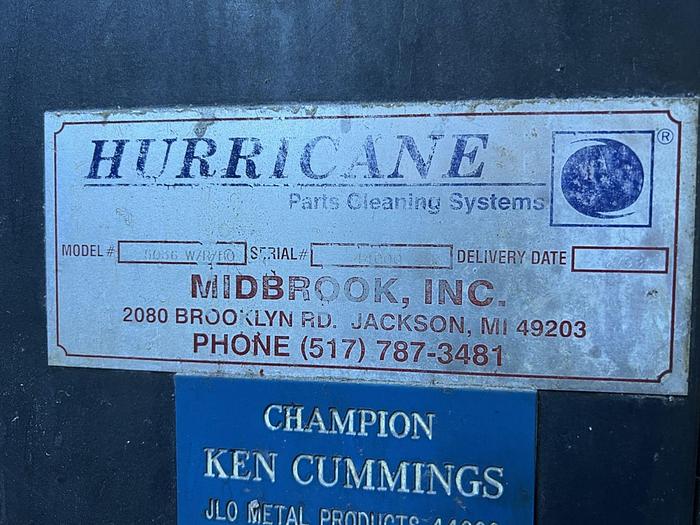 Used Midbrook 5036 W/R/BO, 36"W Stainless Steel Washer