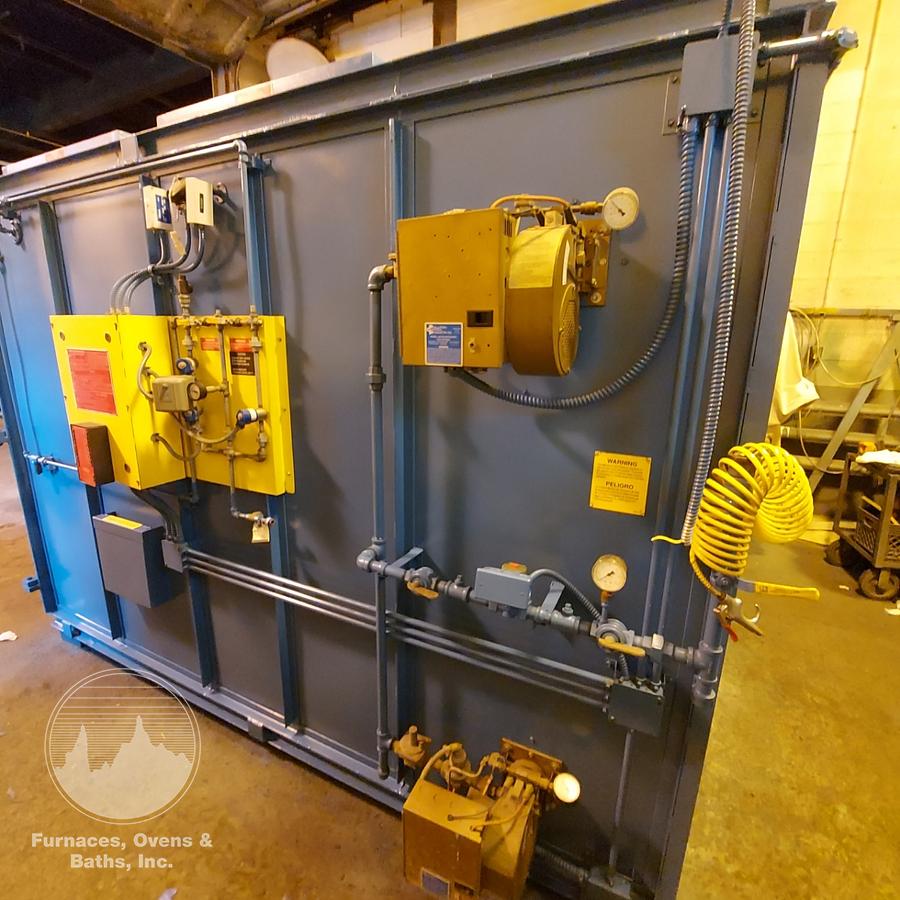 Used 60"W x 72"H x 88"L, Pollution Control Products PTR 222 5024 Burn-Off Oven, Natural Gas Fired