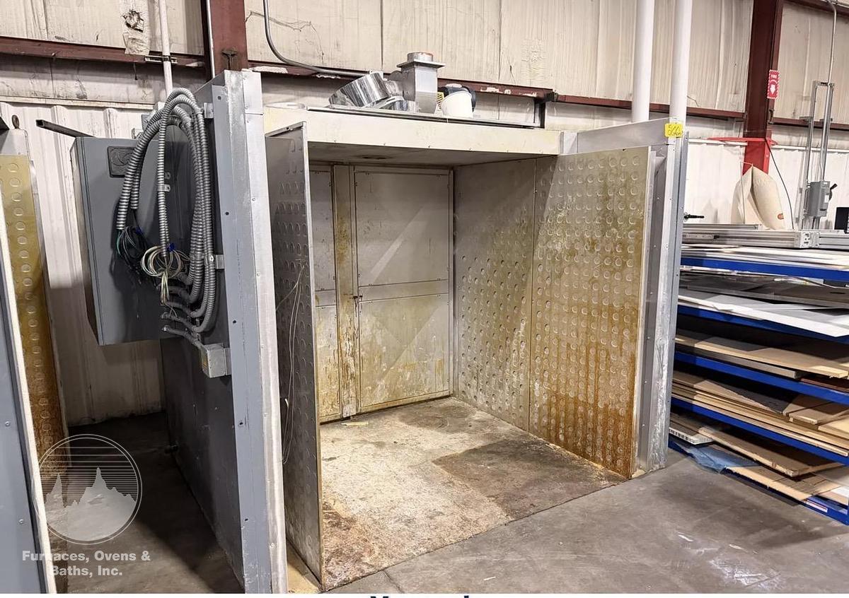 Used 72"W x 72"H x 132"L (11’) , JPW, 350°F, Electric