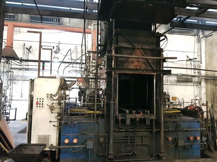 Used Surface Combustion Super Allcase Integral Quench Furnace, 36"W x 36"H x 48"L, Gas Fired, 1750°F, Top Cool, SSi Controls