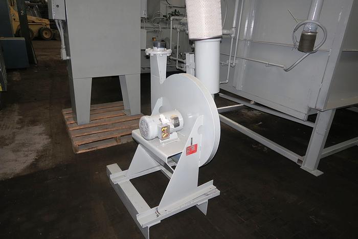 Used Surface Combustion Direct Fired Box Furnace, 36"W x 36"H x 72"L, Gas Fired, 1750°F, Fiber Lined