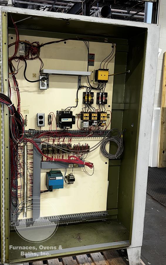 Used 72"W x 78"H x 120"L, Despatch PSD3-38S-G Walk-In Oven, 650°F, Gas Fired, Solvent Rated