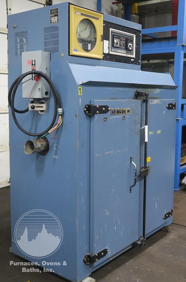 Used 48"W x 48"H x 24"L, Blue M DC-326F Cabinet Oven, 600°F