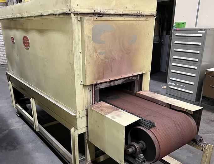 Used 19"W x 18" High x 120" Long, New England Oven Belt Conveyor Oven, Electric, 850-F