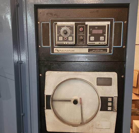 Used 36"W x 60"H x 48"L Blue M Truck Oven Model DC606RIG, 600°F, Electric