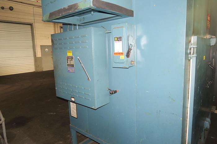 Used 66"W x 42"H x 53"L, Grieve HC-500 Cabinet Oven, Gas Fired, Double Doors, Double Ended