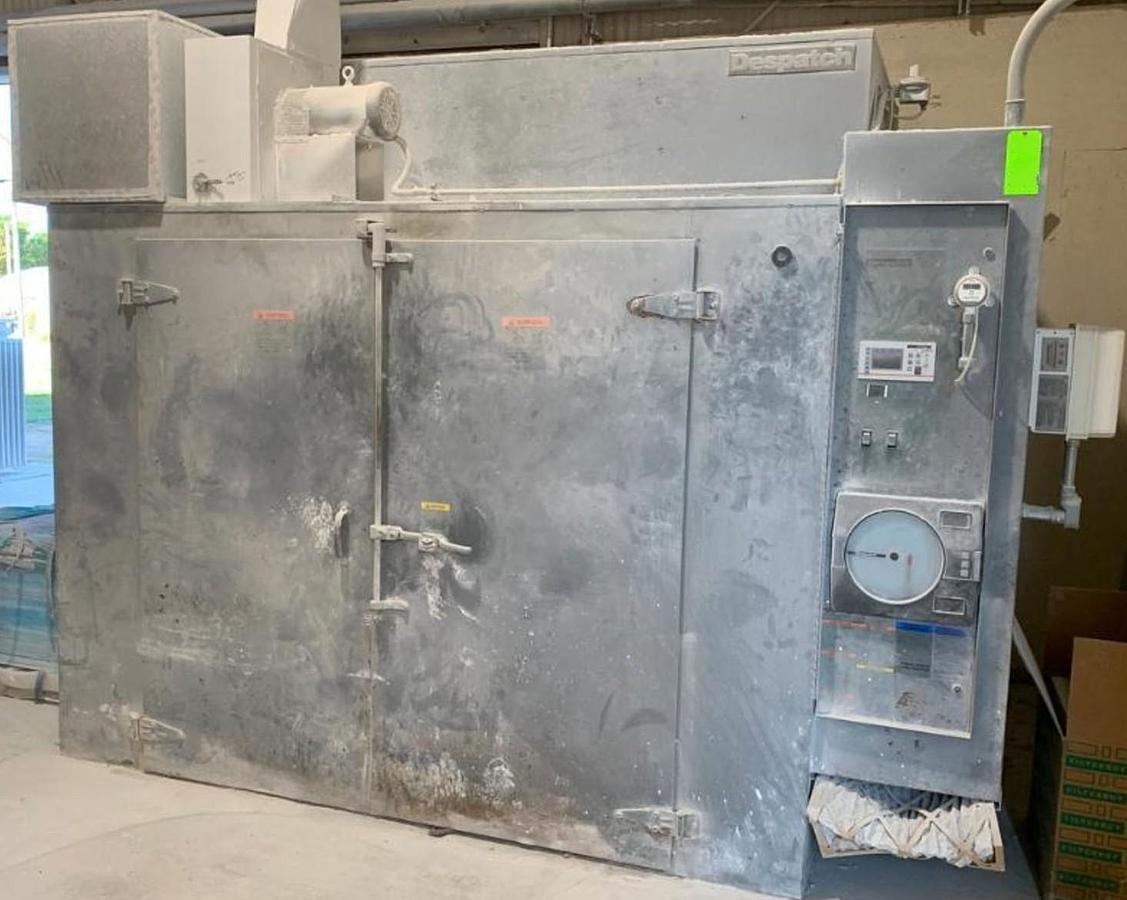 Used 72”W x 72”H x 72”L Despatch TAD3-21-1E, Walk-In/Truck Oven, 650-F