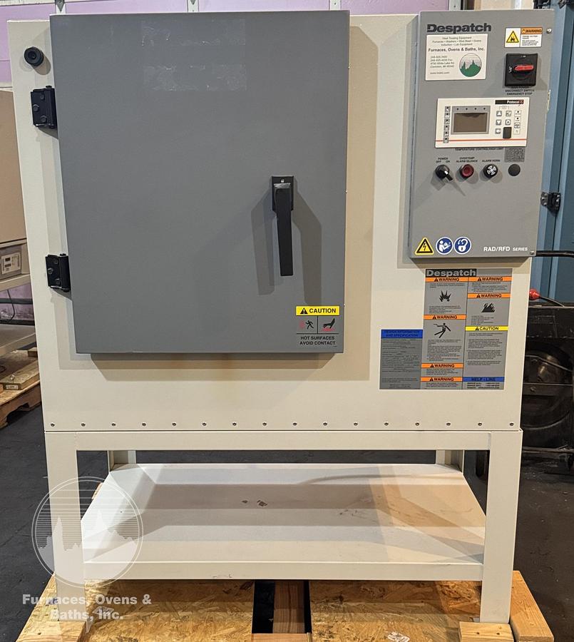 Used 20"W x 20"H x 18”L, Despatch Industries RFD1-42-1E1 Class A Solvent Rated Cabinet Oven, 650°F, Electric, Single Phase