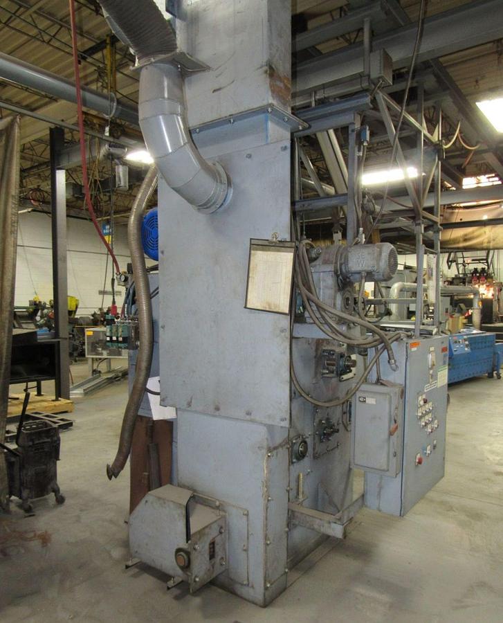 Used Wheelabrator WTB 6.0BD Rubber Belt Tumblast