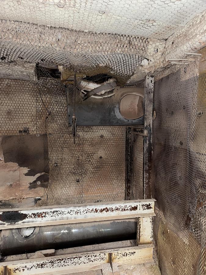 Used 72"W x 72"H x 72”L, Pollution Control Products PRC 225 Burn-Off Oven, Natural Gas Fired