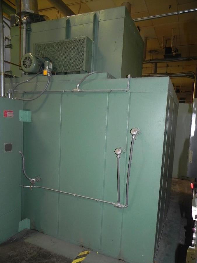 Used 72"W x 72"H x 132"L (11'), Wisconsin Walk-In Oven SWT-6116-E, 600°F, Electric, Powered Exhaust