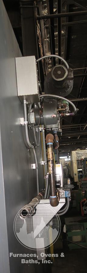 Used 72"W x 72"H x 72"L, JPW, Gas Fired Walk-In Oven, 500°F