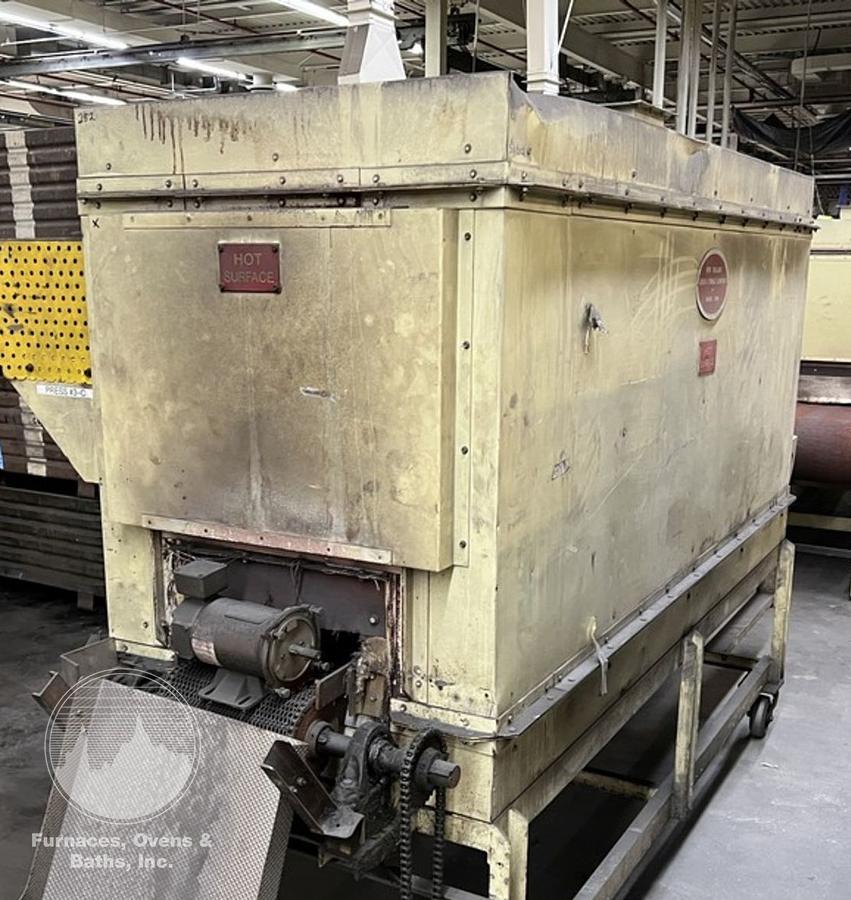 Used 19"W x 18" High x 120" Long, New England Oven Belt Conveyor Oven, Electric, 850-F